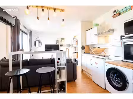 appartement t2 meublé 38 m² climatisé — balcon  parking & ascenseur — toulouse pont des de