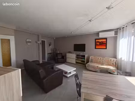 t3 traversant 72 m² -possibilité garage de 28m2 – a 2 pas des thermes (balaruc les bains)
