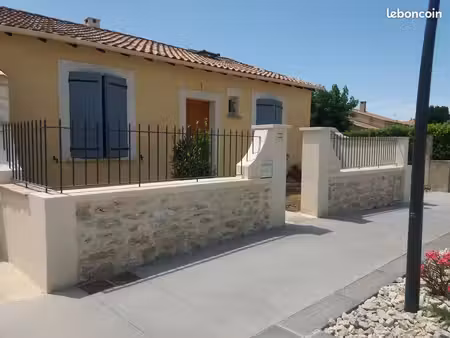 maison de ville 74.99 m² plain-pied - 2 terrasses + garage + mezzanine