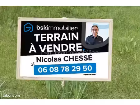 terrain 307 m² saint antoine du rocher