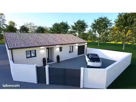 projet de construction d'une maison 75 m² avec terrain à bedarieux (34)