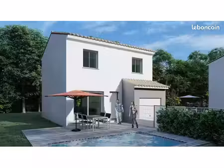 projet de construction d'une maison 81 m² avec terrain à canet (34)