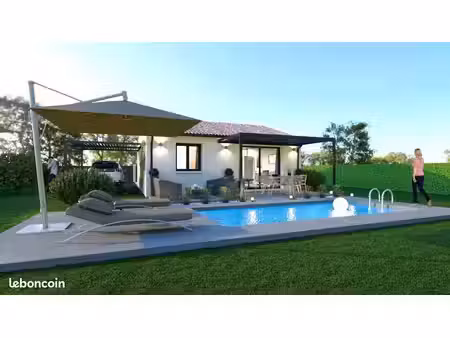 projet de construction d'une maison 82 m² avec terrain à galargues (34)