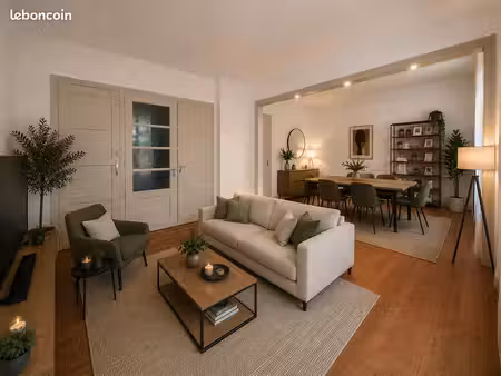 appartement traversant 82m2