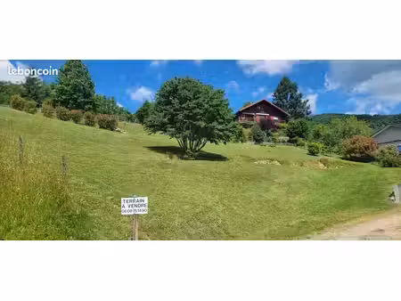 terrain à bâtir 1000 m2 à morette avec projet à réactiver ou modifier