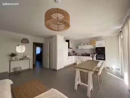 t3 neuf (2020) - terrasse 16m2 + cellier - climatisé