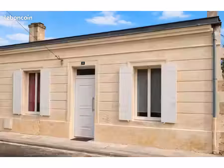 vends maison en pierre renovée sur libourne