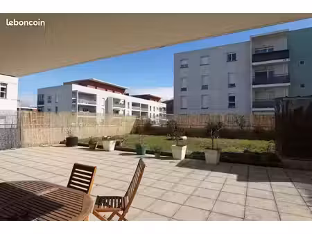 t4 récent 78m² avec grande terrasse et jardin  rare à la vente