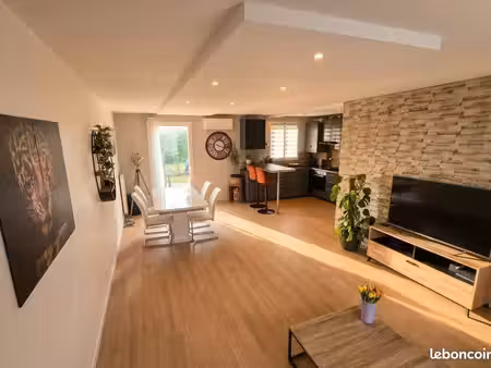 maison coup de coeur l’isle d’abeau- 86m2- pièce de vie lumineuse 39m2- 3 chambres- garage