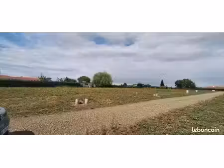 terrain 969 m² hagetmau