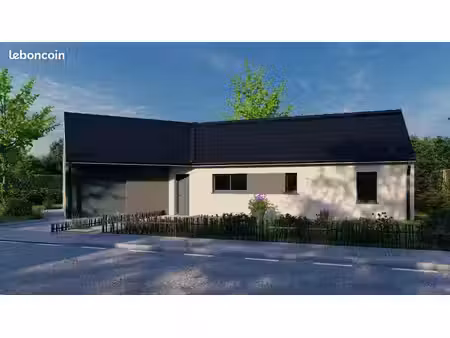 projet de construction d'une maison 106.7 m² avec terrain à azay-le-rideau (37)