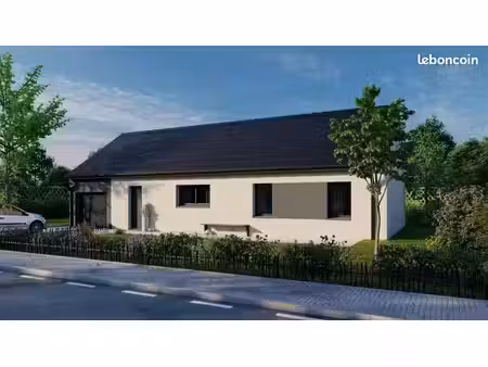 projet de construction d'une maison 92.85 m² avec terrain à azay-le-rideau (37)