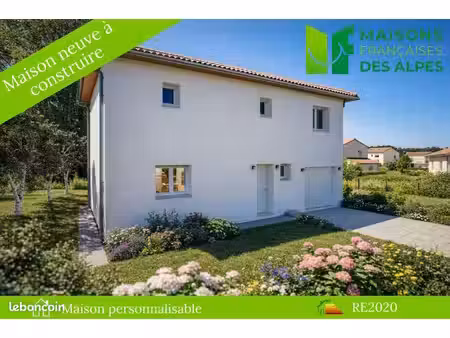 projet de construction d'une maison 90 m² avec terrain à sinard (38)