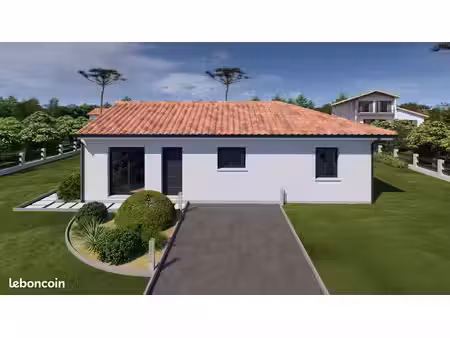 projet de construction d'une maison 89.94 m² avec terrain à bougue (40)