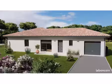 projet de construction d'une maison 112 m² avec terrain à saint-avit (40)