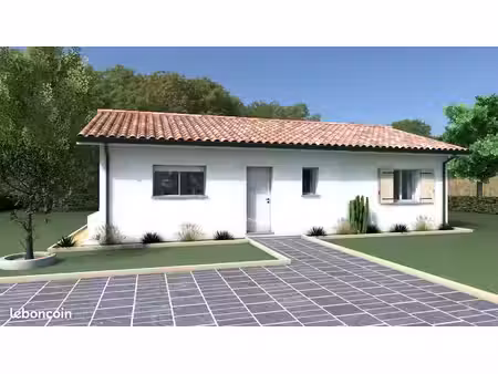 projet de construction d'une maison 80 m² avec terrain à saint-avit (40)