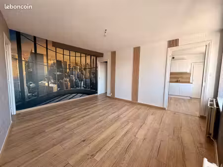 appartement t2 rénové avec terrain