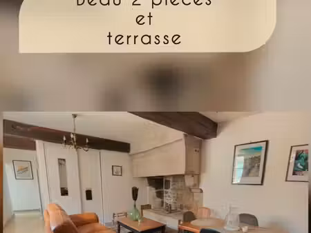 beau 2 pieces et terrasse