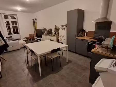 janzé hypercentre - t3 rénové avec terrasse