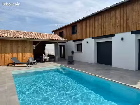 maison piscine dépendance terrain 520m2