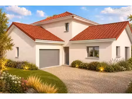 projet de construction d'une maison 125 m² avec terrain à jarrie (38)