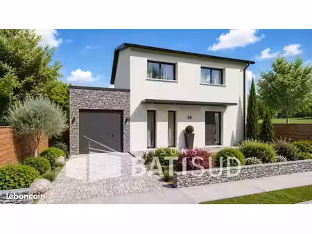 projet de construction d'une maison 103 m² avec terrain à le taillan-medoc (33)