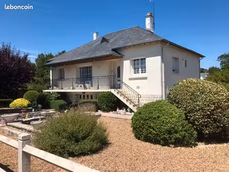 vends maison 90m2 sur sous sol vineuil 41350
