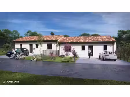 projet de construction d'une maison 75 m² avec terrain à bougue (40)