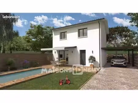 projet de construction d'une maison 104 m² avec terrain à merignac (33)