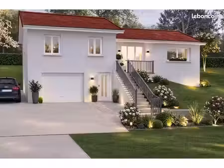 projet de construction d'une maison 122 m² avec terrain à brie-et-angonnes (38)