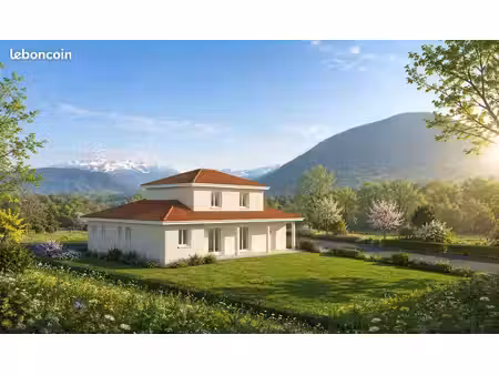 projet de construction d'une maison 117 m² avec terrain à coublevie (38)