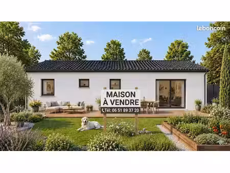 maison 4 pièces 80 m²