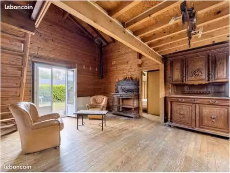 chalet bois à vendre à camarsac