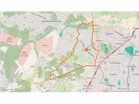 location appartement 1 pièce à le haillan (33185)  515 €