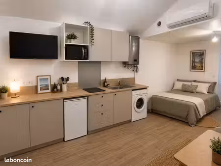 maison rénovée t1 bis 28m² + terrasse privative - dax centre - idéal étudiant