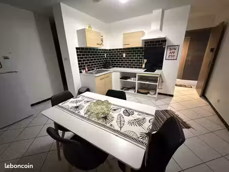 mimizan – appartement meublé avec terrasse et parking privé en bail mobilité