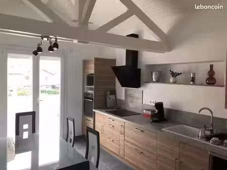 appartement t4 avec terrasse et jardin