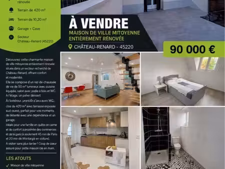 maison de ville 65 m2