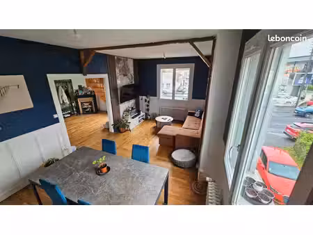 duplex 74m2 – sans charges – parking + cave