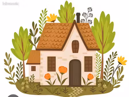 maison avec jardin