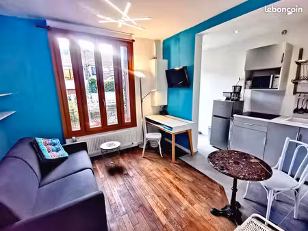 studio meublé 23m² 5mn à pied rer la hacquinière