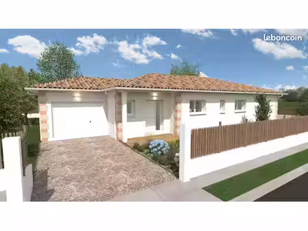projet de construction d'une maison 119 m² avec terrain à martignas-sur-jalle (33)