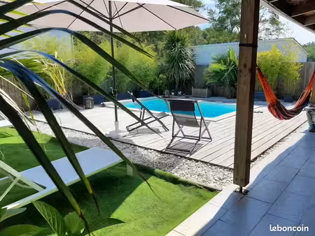 maison martillac 110m2 piscine