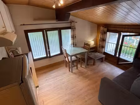?️ à louer – appartement meublé 25 m² – bozel