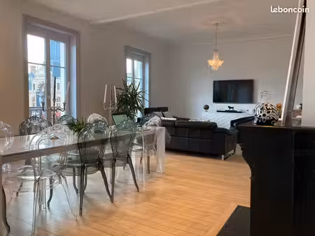 appartement haussemannien 150 m2 - hyper centre