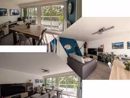 appartement t4 lumineux – 78 m² + loggia | vue panoramique sur la chézine | saint-herblain