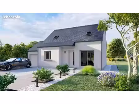 projet de construction d'une maison 80.88 m² avec terrain à la roche-blanche (44)