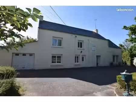 entre campbon et savenay - belle longère en pierres sur terrain de 1 hectare 390