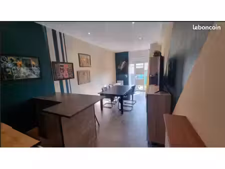 maison 78m2 + cour 9m2