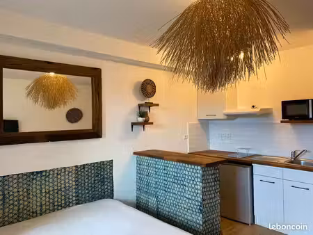 e studio t1 meublé la bretagne résidence avec piscine